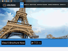 Tablet Screenshot of apnabharattours.com